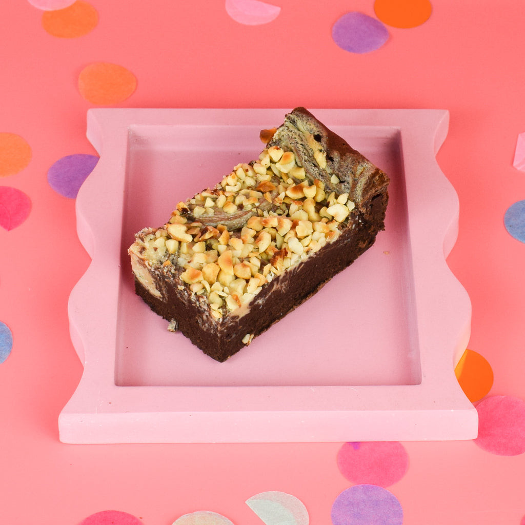 Kinderella Hazelnut Brownies - Cat Food Cakes